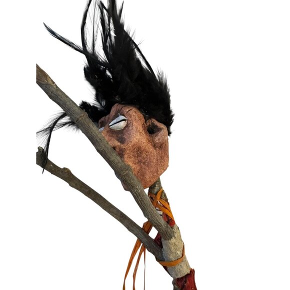 Voodoo Ritual Spirit Stick -Handcrafted Effigy For Protection, Energy Or Display - Picture 12 of 12